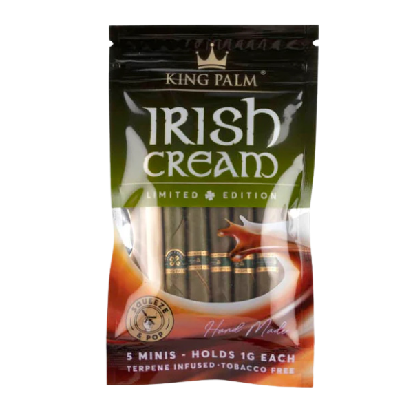 King Palm Rolls / Mini / 5pk Irish Cream